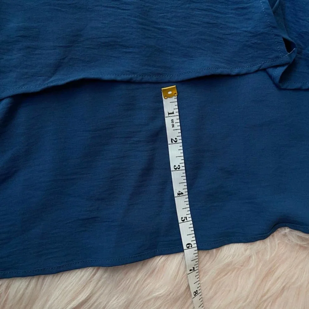 NWT - West Kei Cami Slip Hi-Low Bias Cut Midi Dress in Royal Blue - Size XS - Picture 10 of 10